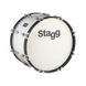 Маршевый бас-барабан Stagg MABD-2612, Белый