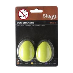 Шейкер (пара) Stagg EGG-2 GR, Зелёный