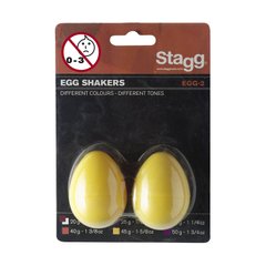 Шейкер (пара) Stagg EGG-2 YW, Жёлтый