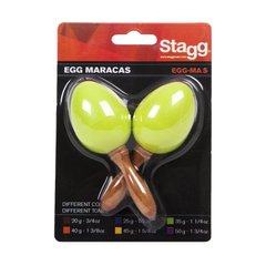 Маракасы Stagg EGG-MA S GR, Зелёный