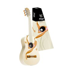 Классическая гитара 1/2 Stagg C510 WH, Білий / мавпа