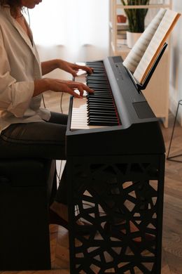 Стойка для фортепиано без крышки GA-music SDFBK DECO BK