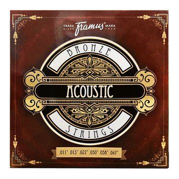 Струны для акустической гитары FRAMUS 48200 Bronze Light (11-47)