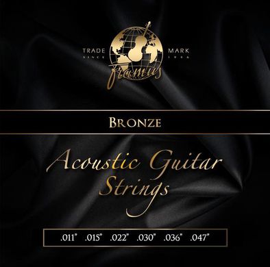 Струни для акустичної гітари FRAMUS 48200 Bronze Light (11-47)