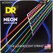 Струни для акустичної гітари DR NMCA-10 NEON Multi-Color - Extra Light (10-48)