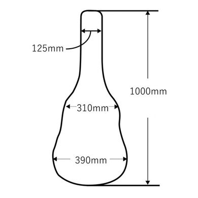 Чехол для класической гитары CNB CGB680