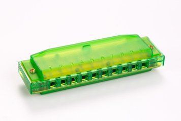 Губна гармошка Hohner Beginner Translucent Harp M5253 (Green / Hardcase)