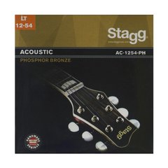 Струны для акустической гитары 10-54 Stagg AC-1254-PH