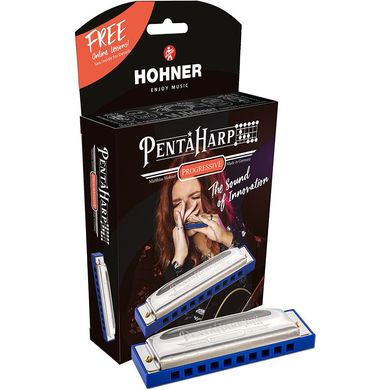 Губная гармошка Hohner M2110X Pentaharp Am Box