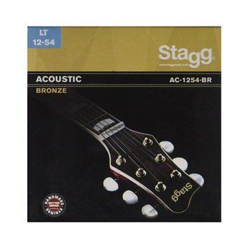 Струны для акустической гитары 12-54 Stagg AC-1254-BR