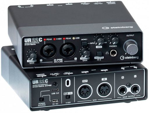 Аудио интерфейс Steinberg UR22C