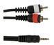 Кабель інсертний GEWA Basic Line Stereo Jack 3,5 мм/2x RCA (1,5 м) 190160