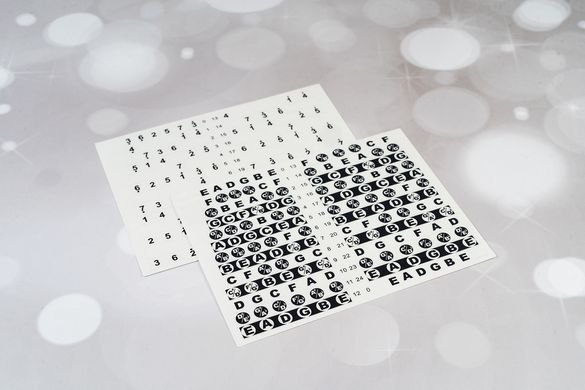 Наклейки для гитары GUITTO GFM-01 Fretboard Stickers