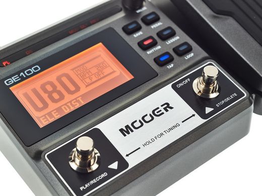 Гитарный процессор MOOER GE100, Чорний