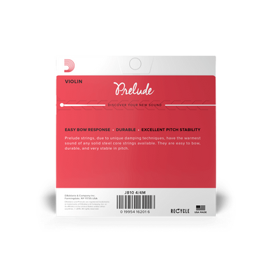 Струны для скрипки D'ADDARIO J810 4/4M