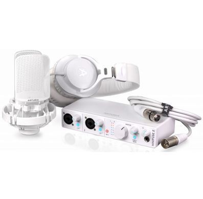Набір для звукозапису ARTURIA MiniFuse Recording Pack (White)