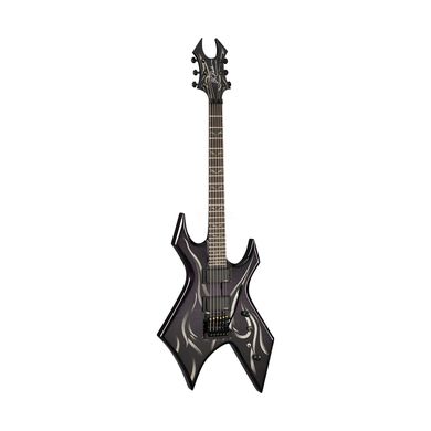 Электрогитара BC Rich KKSS6WG Kerry King Wartribe 2 (Warlock), Black / Silver Fire