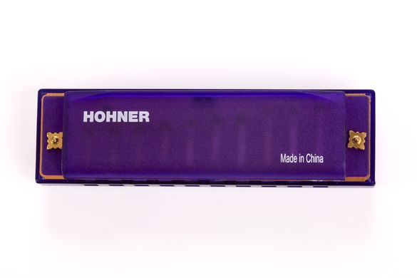 Губная гармошка Hohner Beginner Translucent Harp M5256 (Purple/ Hardcase)