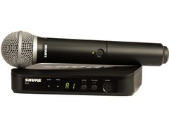 Система беспроводная вокальная с микрофоном SHURE BLX24E/PG58