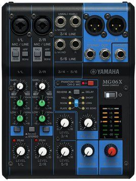 Мікшерний пульт YAMAHA MG06X