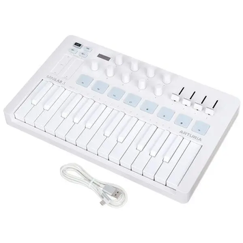 MIDI-клавіатура ARTURIA MiniLAB 3 Alpine White