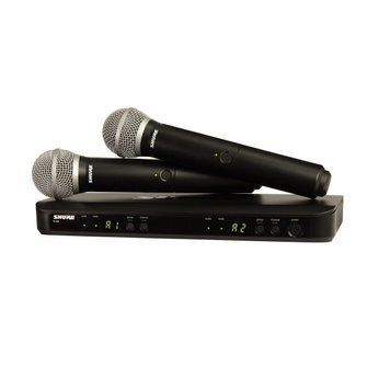 Безпровідна радіосистема система двохканальна SHURE BLX288E/PG58