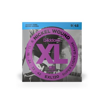 Струни для електрогітари D'ADDARIO EXL-120