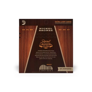 Струни для акустичної гітари D'ADDARIO NB1047