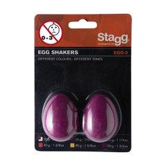 Шейкер (пара) Stagg EGG-2 MG, Пурпурний