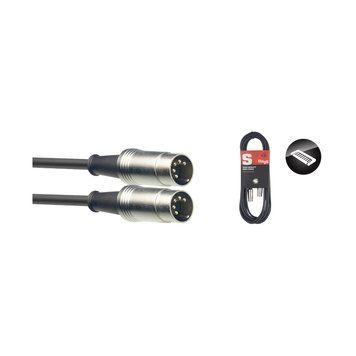 MIDI кабель Stagg SMD6, Чорний
