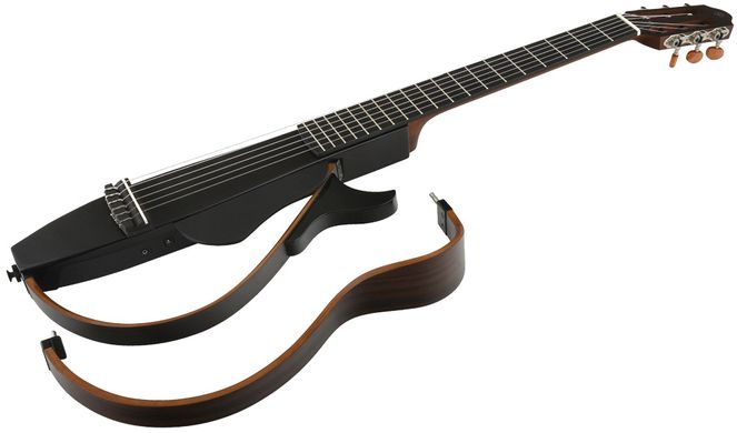 "Тихая" гитара YAMAHA SLG200N TRANSLUCENT BLACK