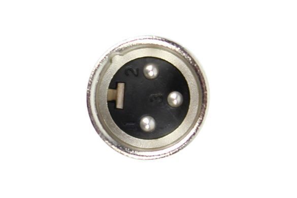Коннектор XLR 3-pin male (папа) QUIK LOK NC355K