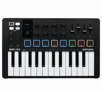 MIDI-клавіатура ARTURIA MiniLab 3 Black