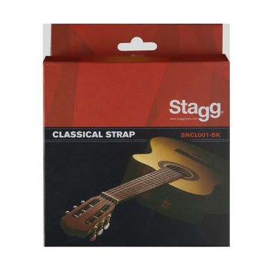 Гитарный ремень Stagg SNCL001-BK
