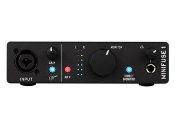Аудіоінтерфейс ARTURIA MiniFuse 1 (BLACK)