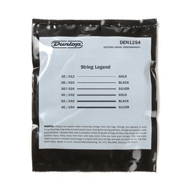 Струни для електрогітари DUNLOP DEN1254