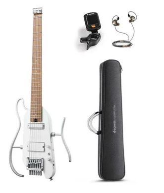 Silent гітара DONNER HUSH-X PRO White
