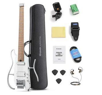 Silent гітара DONNER HUSH-X PRO White