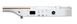 Silent гітара DONNER HUSH-X PRO White