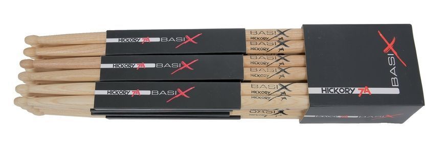 Барабанні палички (пара) Basix BasiX Hickory 7A