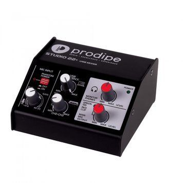Аудіоінтерфейс PRODIPE STUDIO 22+