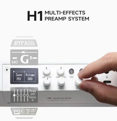 Silent гітара DONNER HUSH-I PRO White