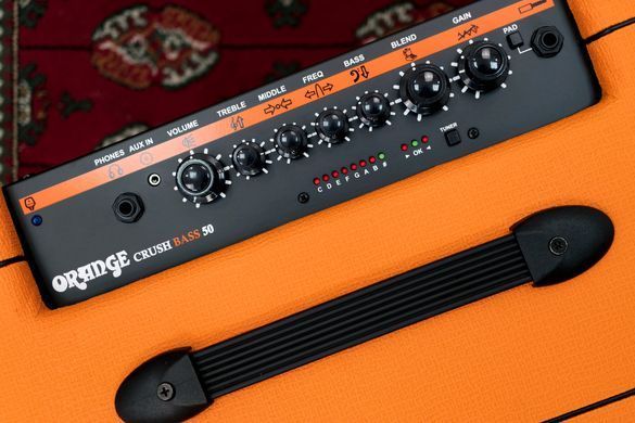 Комбопідсилювач для бас-гітари Orange Orange Crush Bass 50
