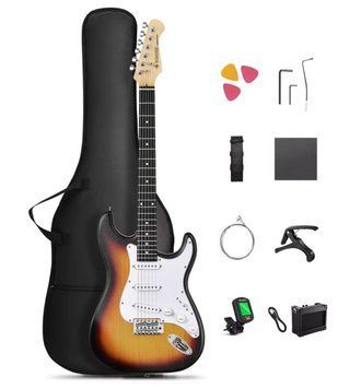 Електрогітара DONNER DST-80 Sunburst - комплект
