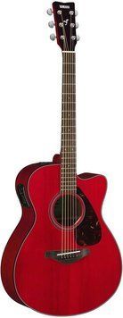 Электроакустическая гитара YAMAHA FSX800 C RUBY RED