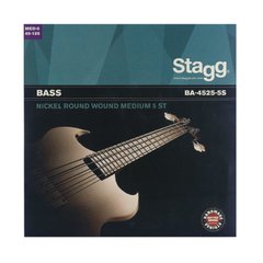Струны для бас-гитары Stagg BA-4525-5S