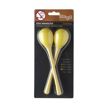 Маракасы Stagg EGG-MA L YW, Жёлтый