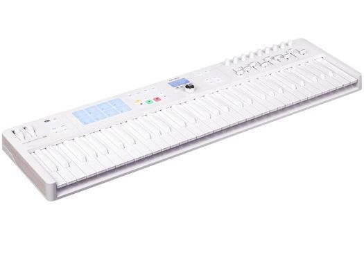 Миди-клавиатура ARTURIA KeyLab Essential 61 mk3 Alpine White