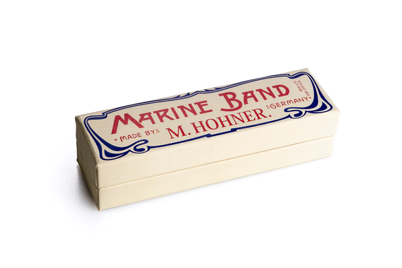 Губная гармошка Hohner C Marine Band 125th Anniversary M202199