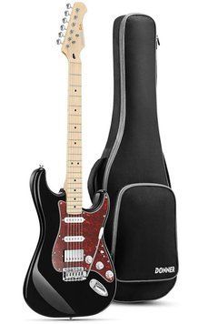Електрогітара DONNER DST-152 Black + Чохол